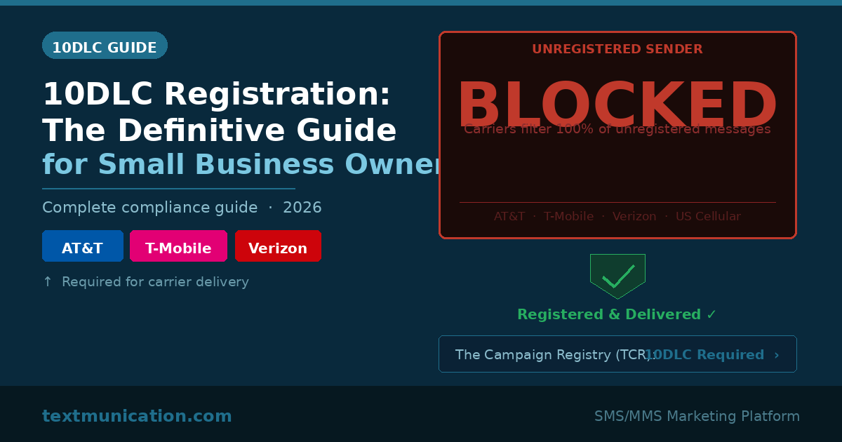 10DLC Registration: The Definitive Guide for Small Business Owners