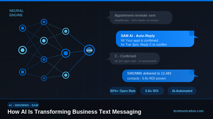 How AI Is Transforming Business Text Messaging