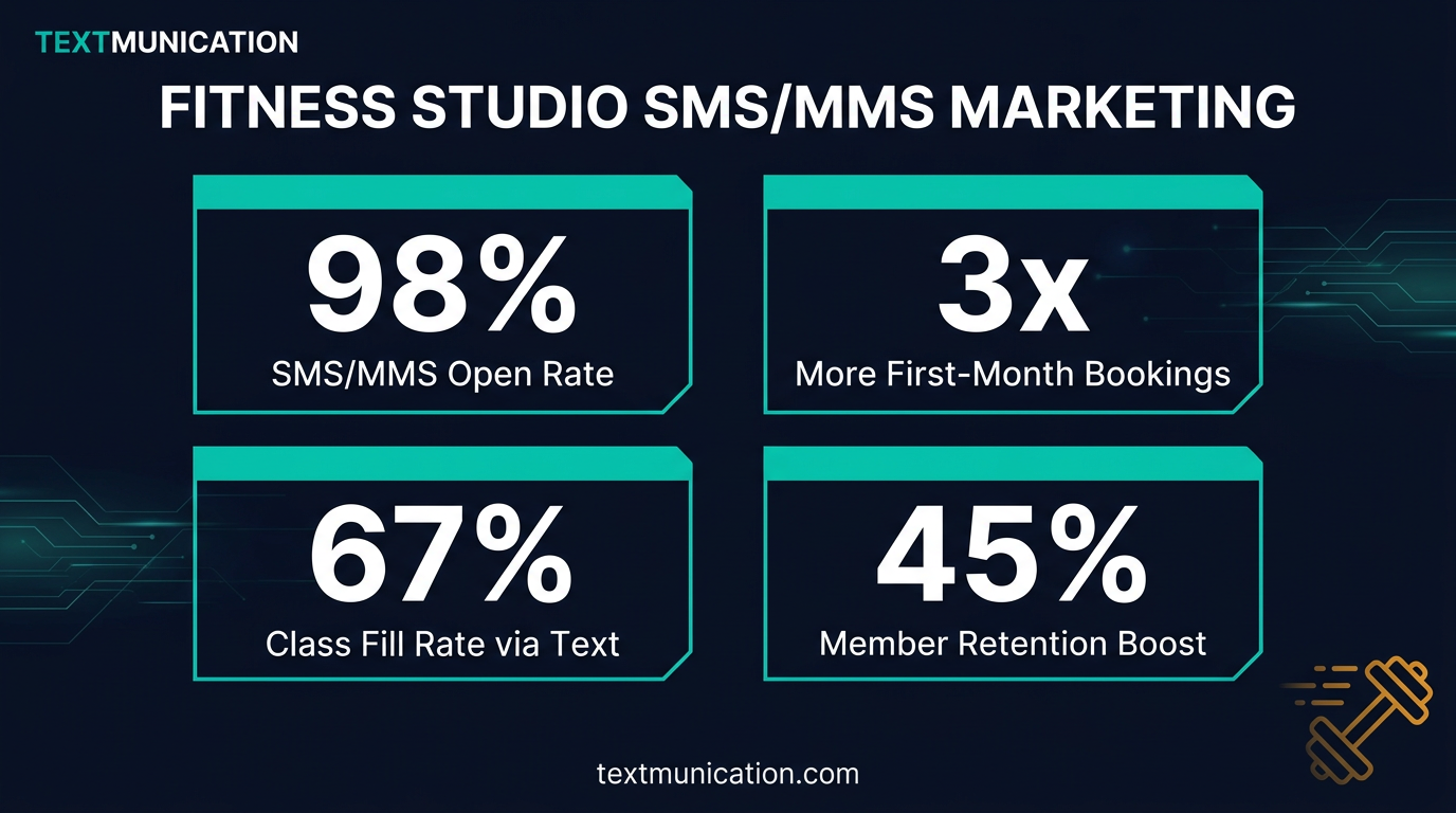 Fitness Studio SMS/MMS Marketing: What's Actually Working