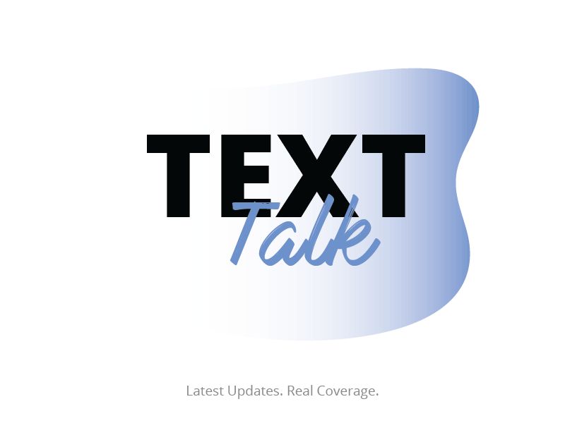 Talk Text Logo April 2020