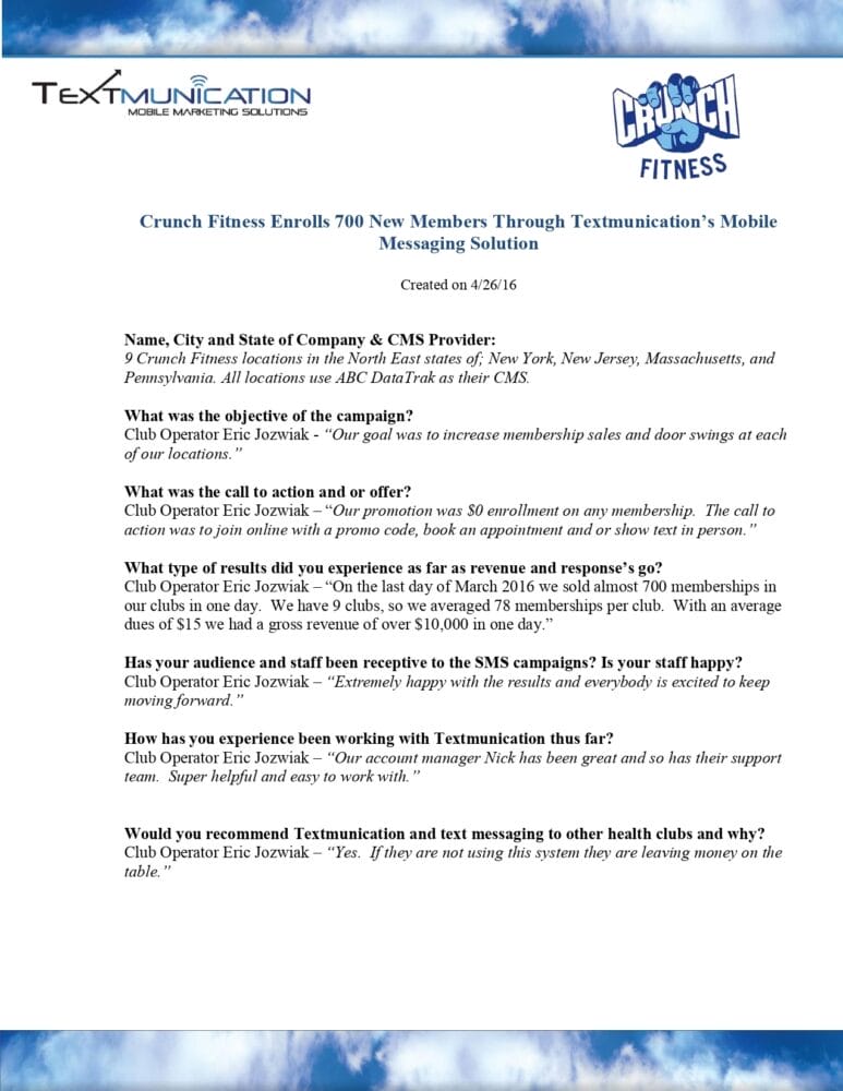 Crunch Fitness Case Study Testimonial Page 0001 1