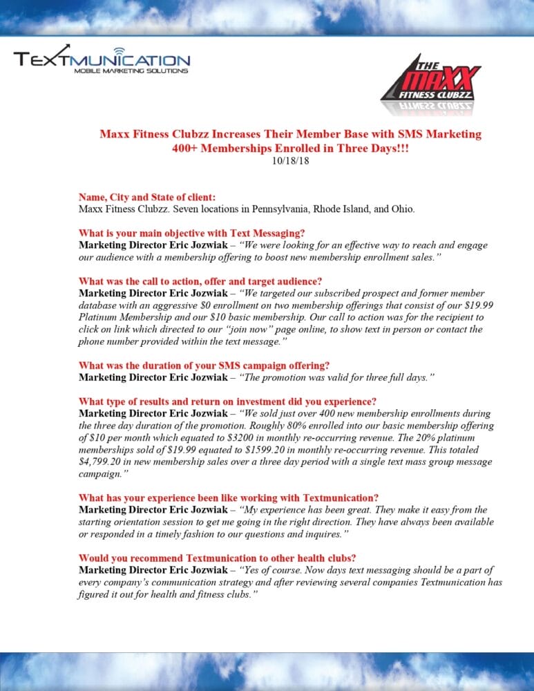 Maxx Fitness Clubzzs Case Study Page 0001