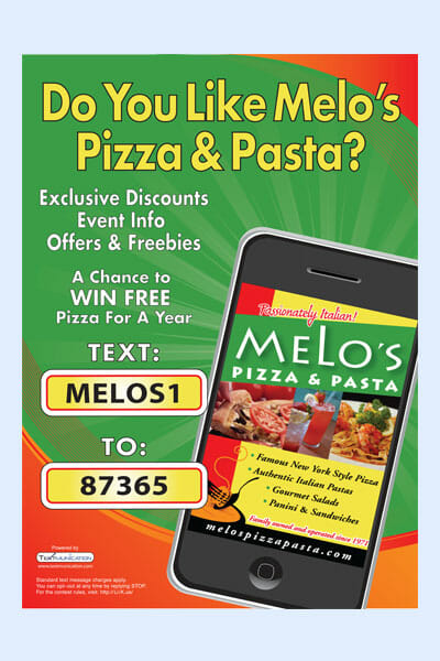 MelosPizzaPasta1 PleasantHill Poster 72