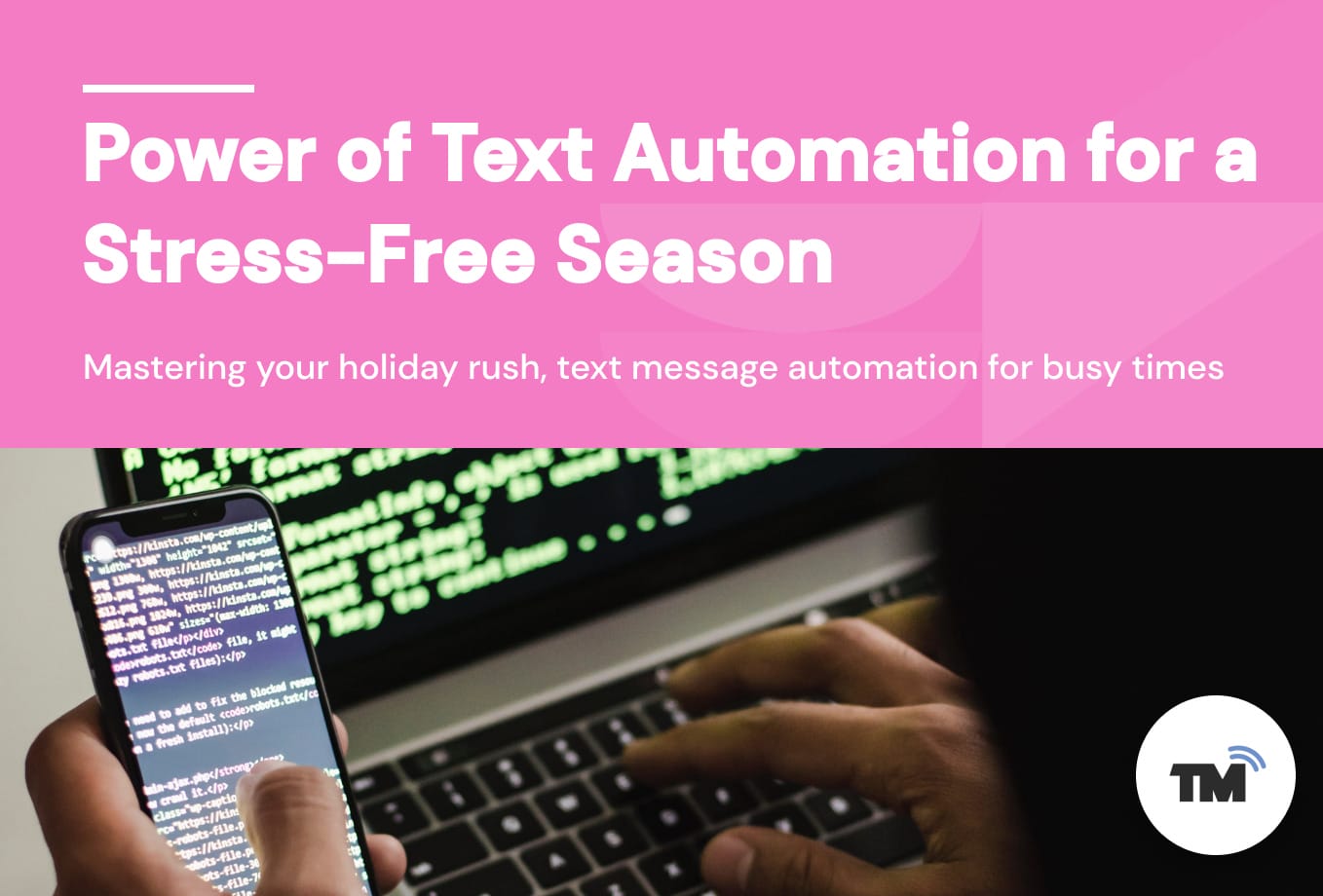 Mastering your holiday rush, text message automation for busy times